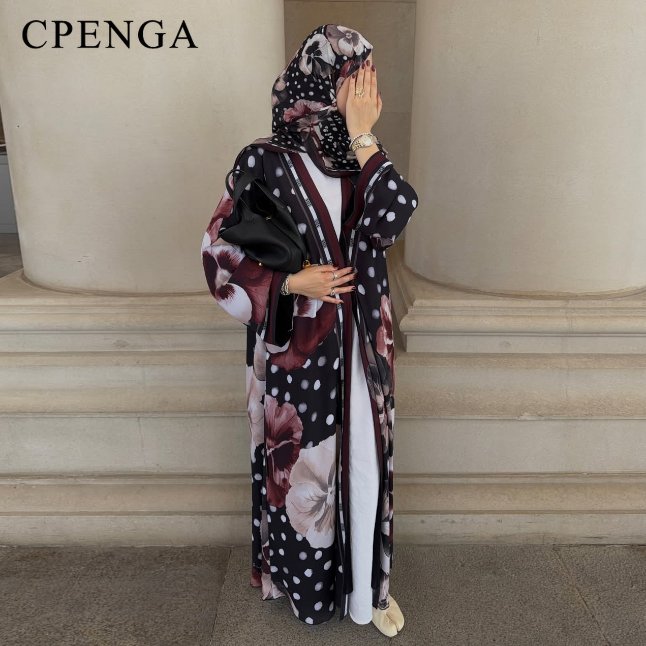 Ethnic Gown - 2026 Summer Two Piece Floral Polka