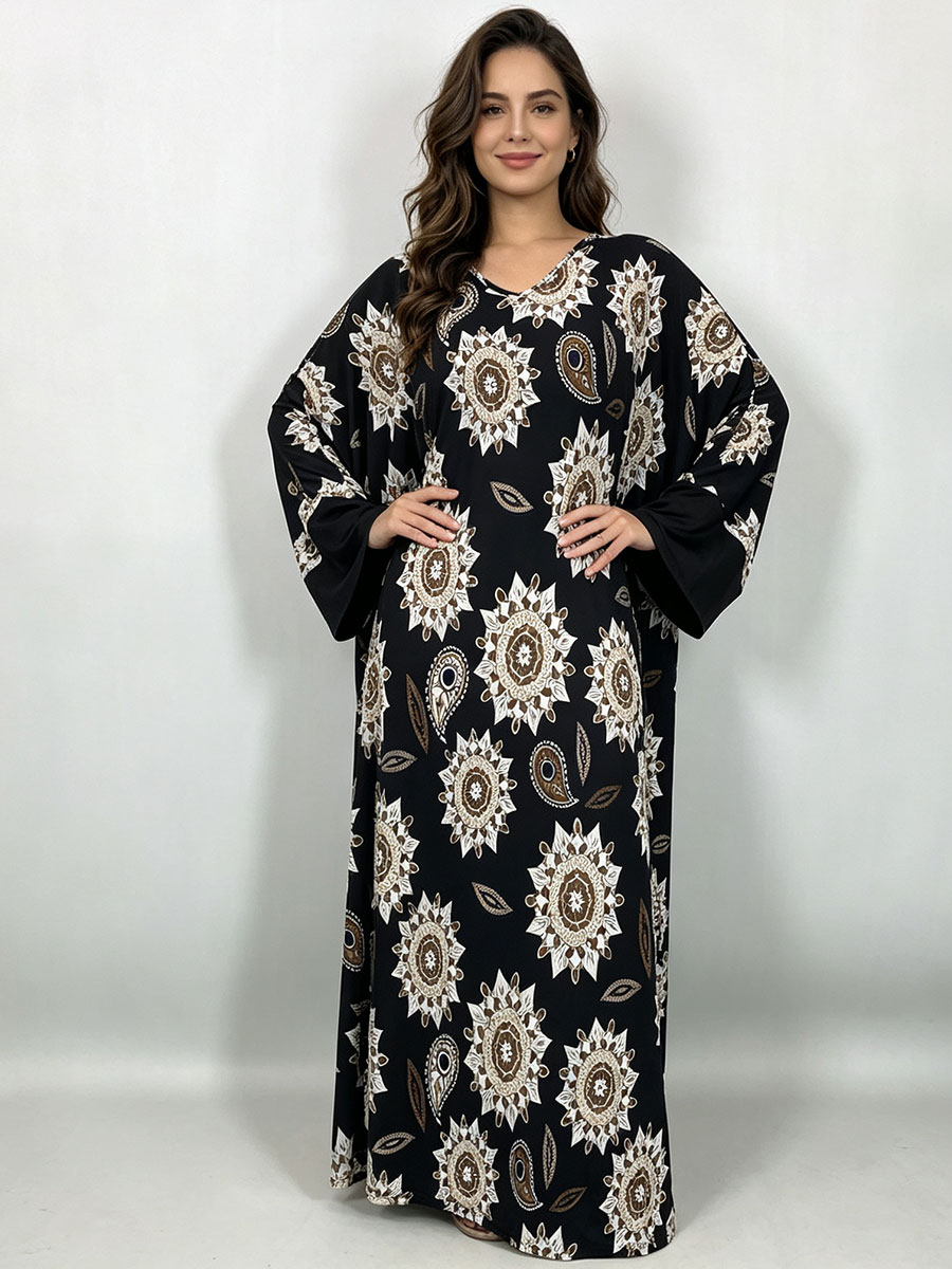 Plus Size Maxi Dress for Women - Ethnic Gown ulasan dan harga
