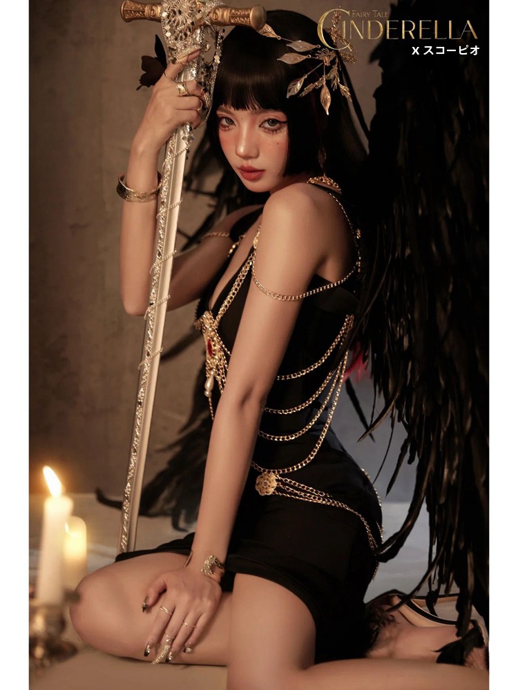 Dark Elf Halloween Stage Perfo - Ethnic Fashion Studio ulasan dan harga