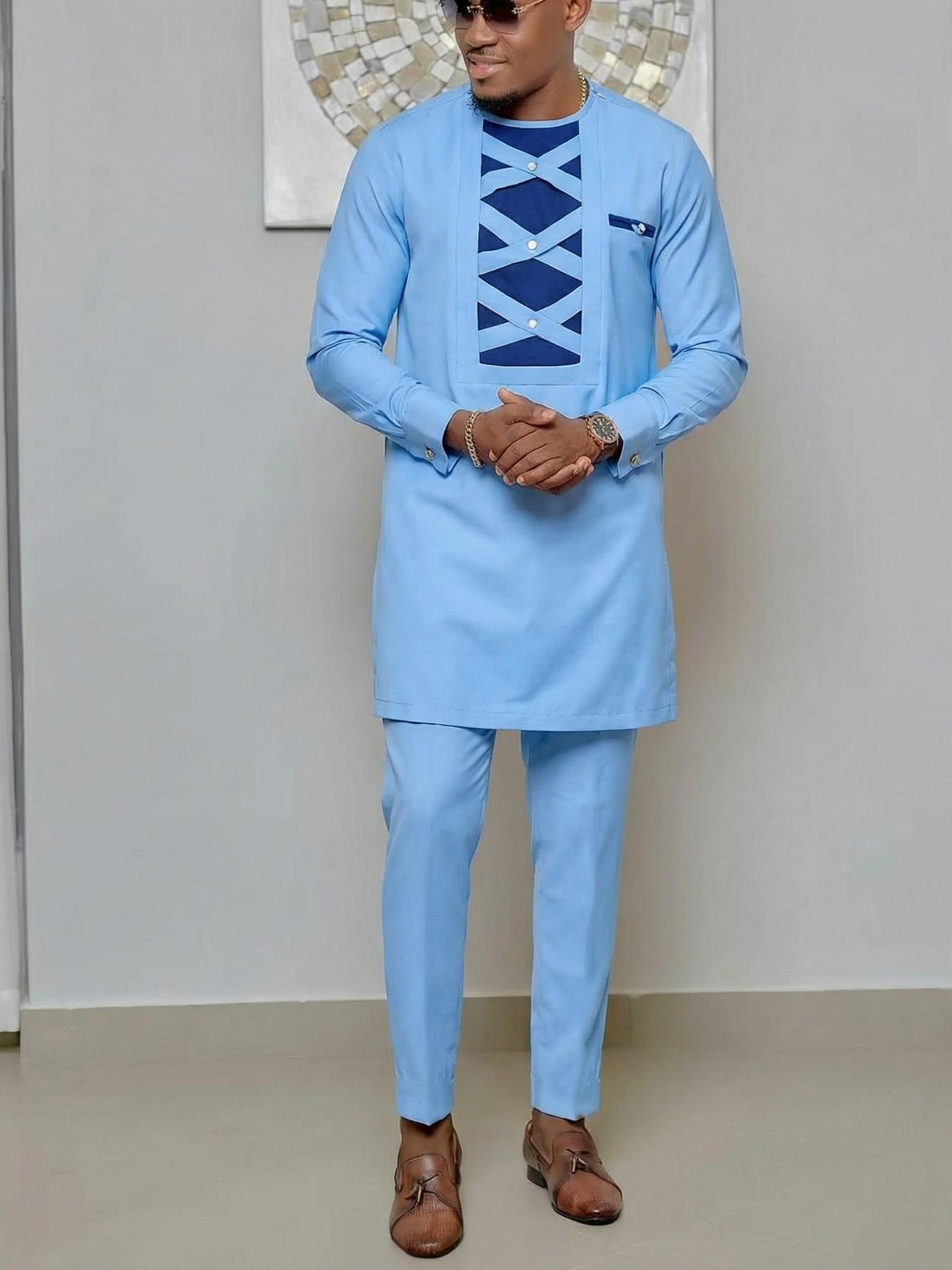 African & Middle Eastern Men's - Ethnic Outfit ulasan dan harga