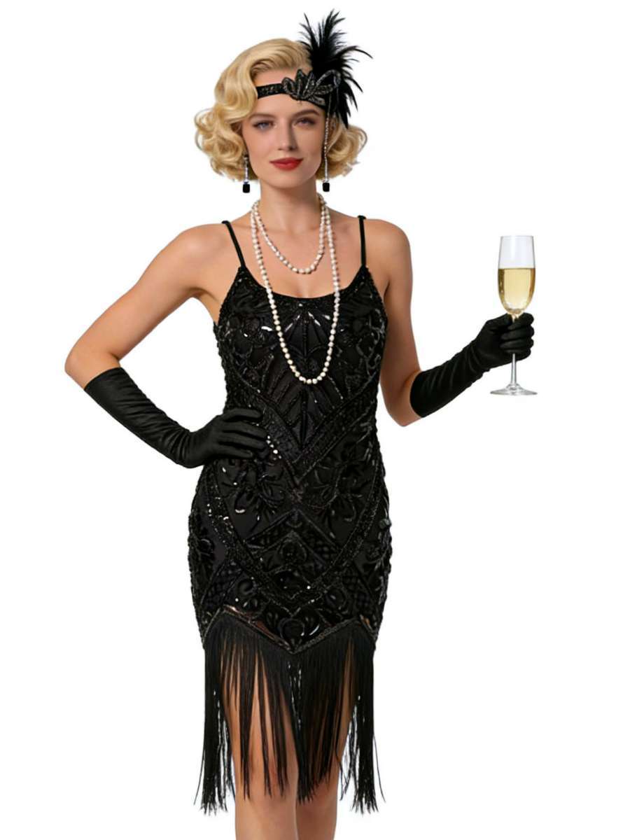 Gatsby Retro Party Dress Stage - Ethnic Gown ulasan dan harga