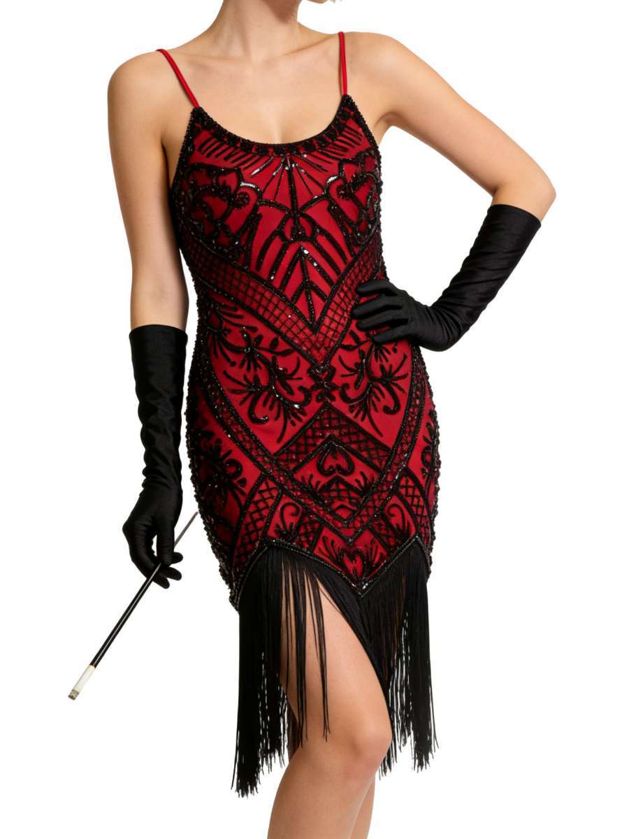 Gatsby Retro Party Dress Stage - Ethnic Gown ulasan dan harga