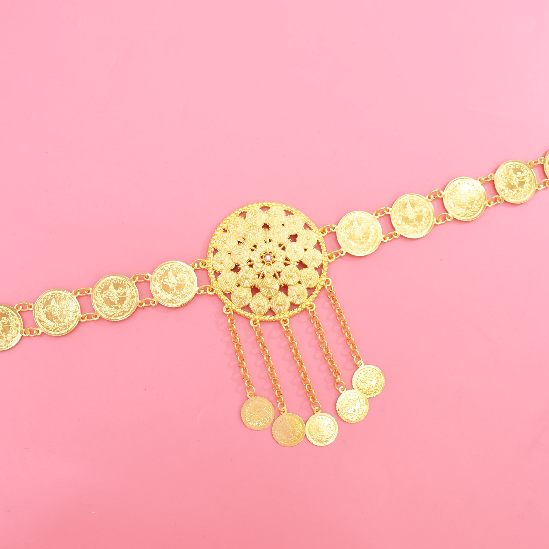 Ethnic-style Alloy Waist Chain - Ethnic Fashion Studio ulasan dan harga