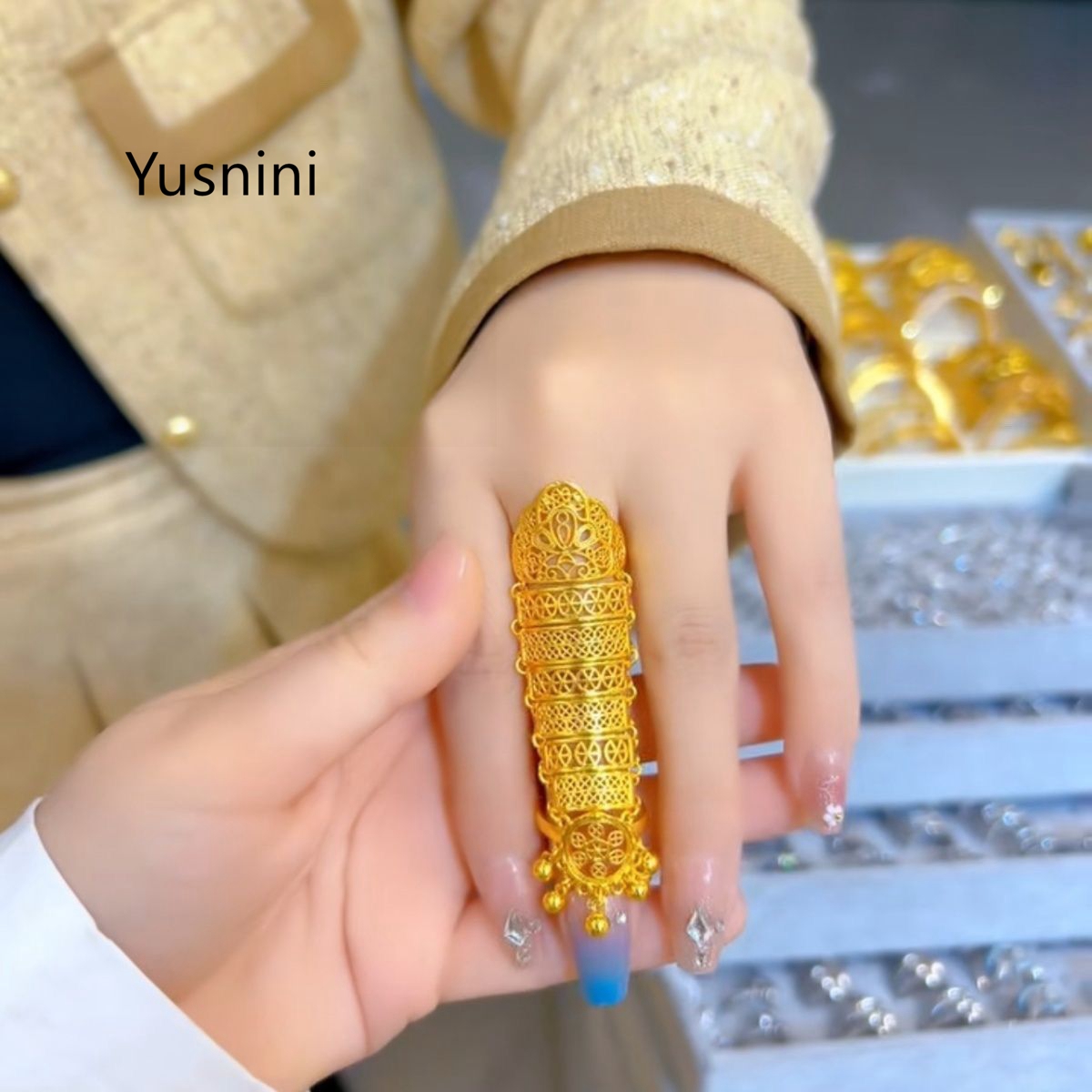 Hot Selling New Dubai Jewelry  - Ethnic Fashion In Dubai ulasan dan harga