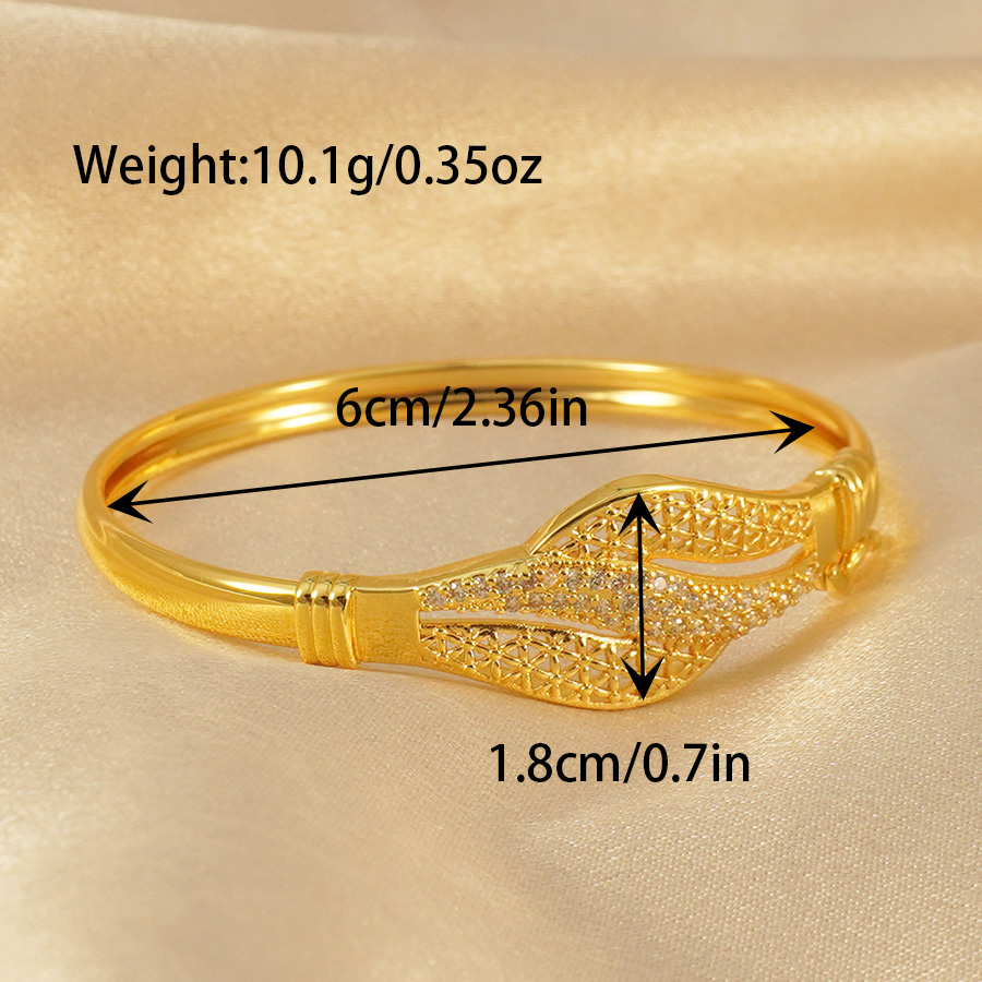1Pcs Dubai Flower Zirconium In - Ethnic Fashion In Dubai ulasan dan harga