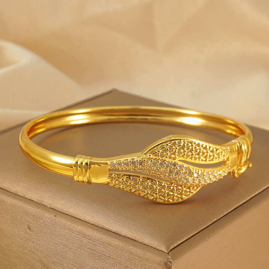 1Pcs Dubai Flower Zirconium In - Ethnic Fashion In Dubai ulasan dan harga