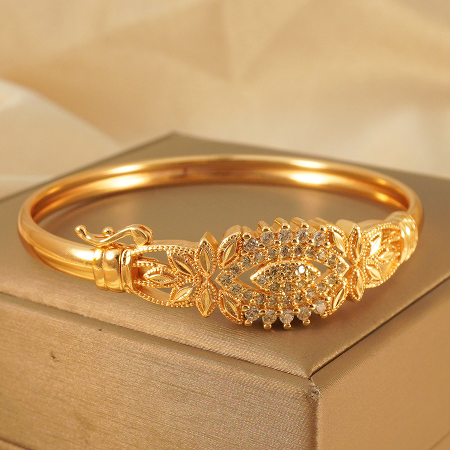 1Pcs Dubai Flower Zirconium In - Ethnic Fashion In Dubai ulasan dan harga