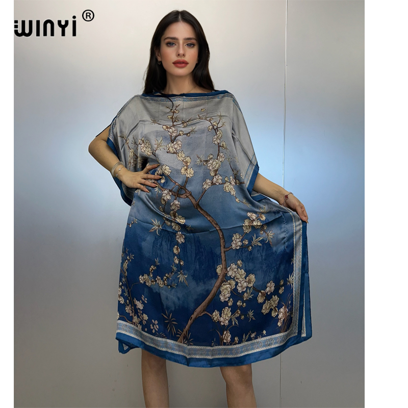 WINYI Summer Kaftan African Dr - Ethnic Gown ulasan dan harga