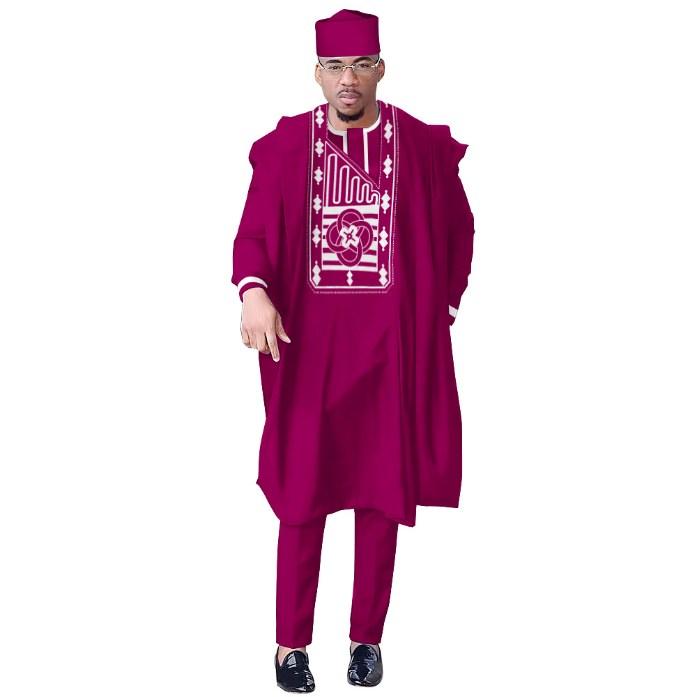 Traditional Boubou Shirt Pants - Boubou Men Africa ulasan dan harga