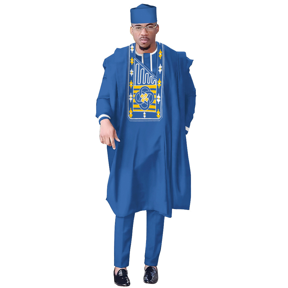 Traditional Boubou Shirt Pants - Boubou Men Africa ulasan dan harga