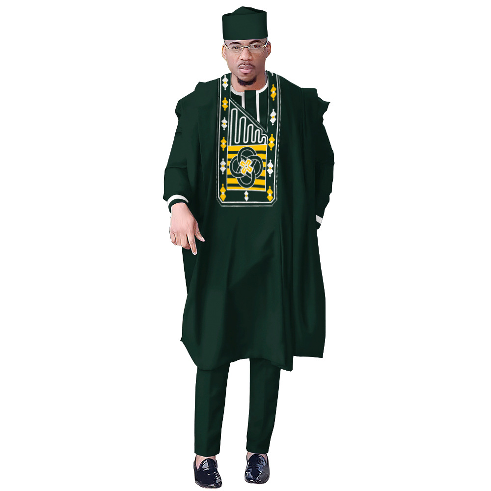 Traditional Boubou Shirt Pants - Boubou Men Africa ulasan dan harga