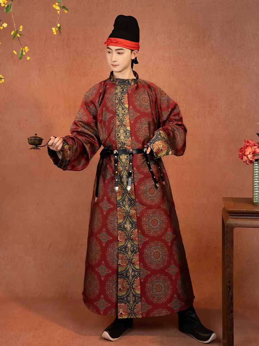 Men Vintage Tang Dynasty Hanfu - Ethnic Gown ulasan dan harga
