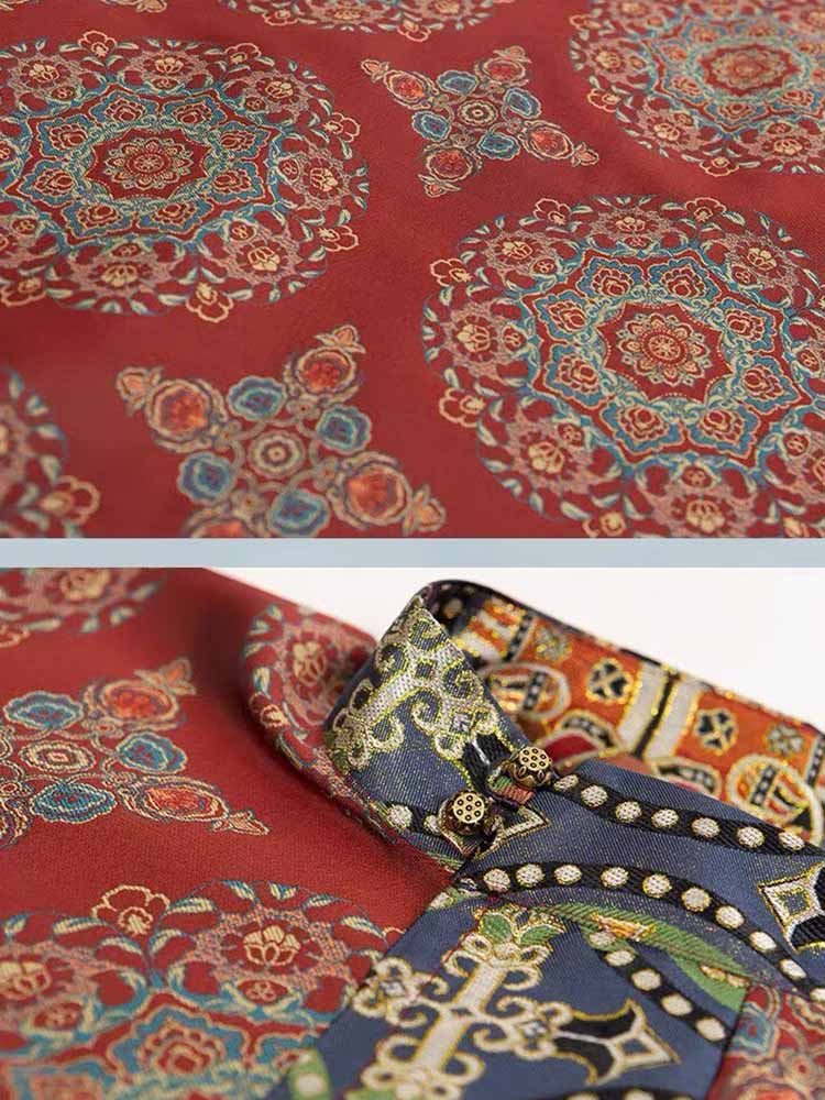 Men Vintage Tang Dynasty Hanfu - Ethnic Gown ulasan dan harga